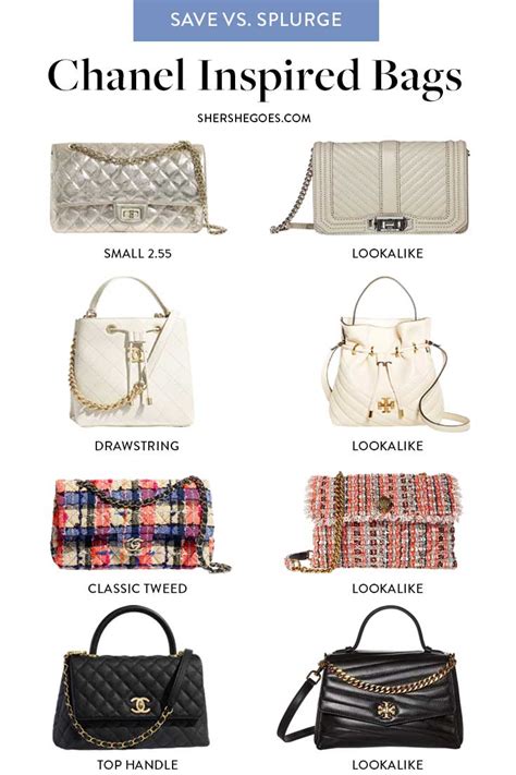 chanel bag look alike|chanel look alike handbags.